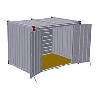 3m - double wing - side wall 3m - double wing - side wall