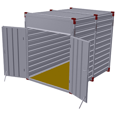 3m - inner height 2.43m - double wing - front side