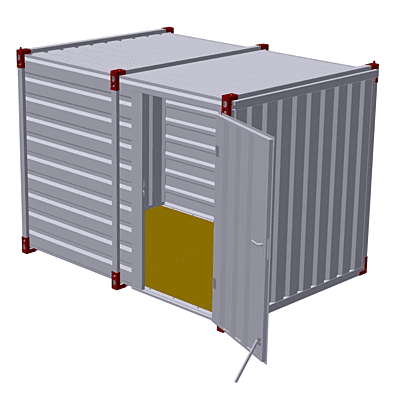 3m - one wing - side wall