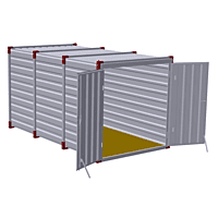 4m - double wing - front side 4m - double wing - front side