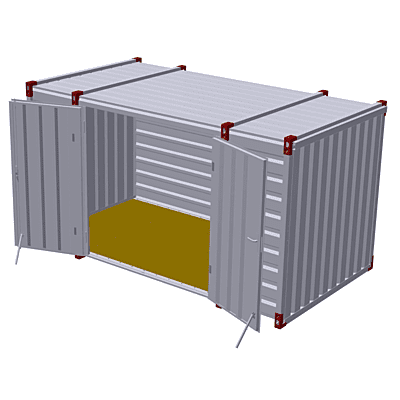 4m - double wing - side wall