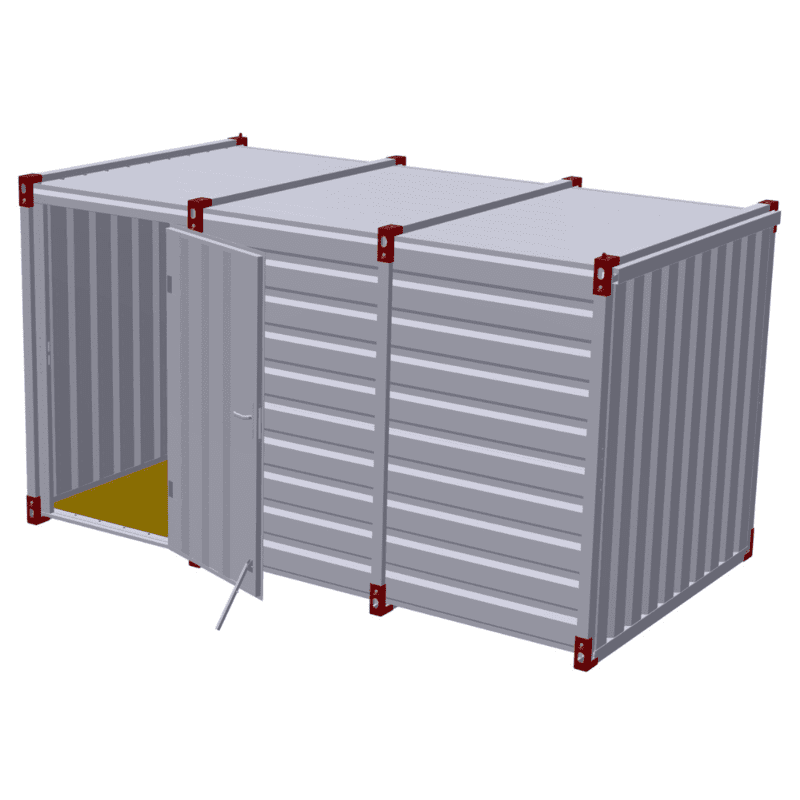 4m - one wing - side wall 4m - one wing - side wall