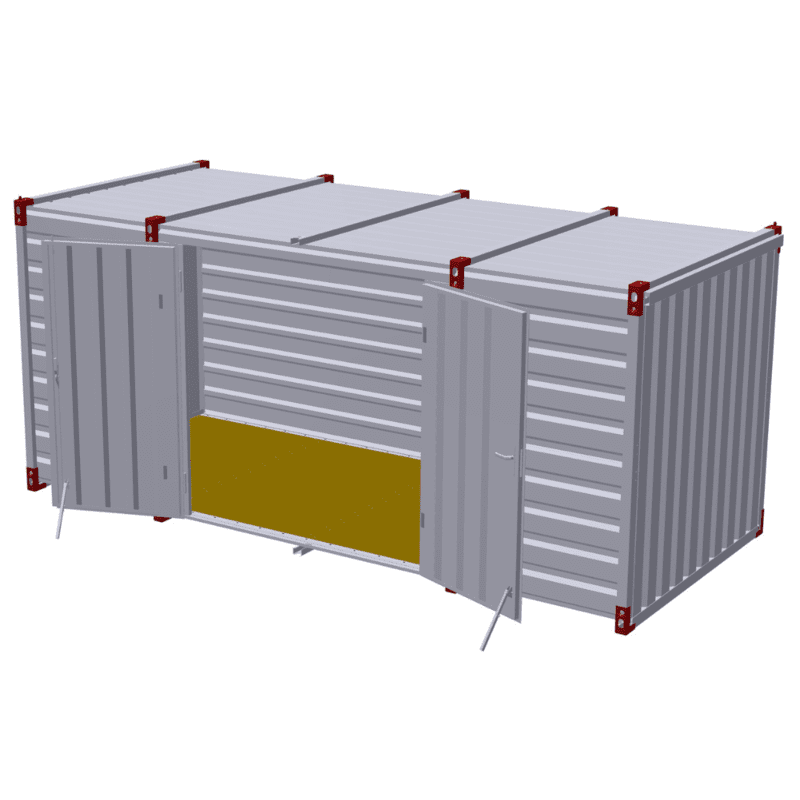 5m - double wing - side wall 5m - double wing - side wall