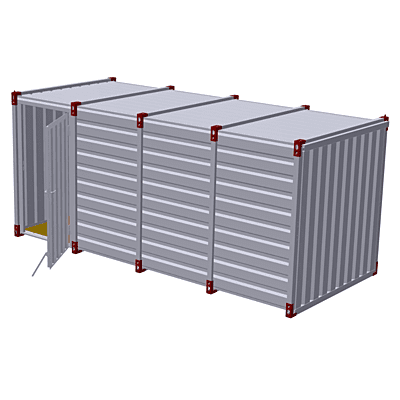 5m - one wing - side wall