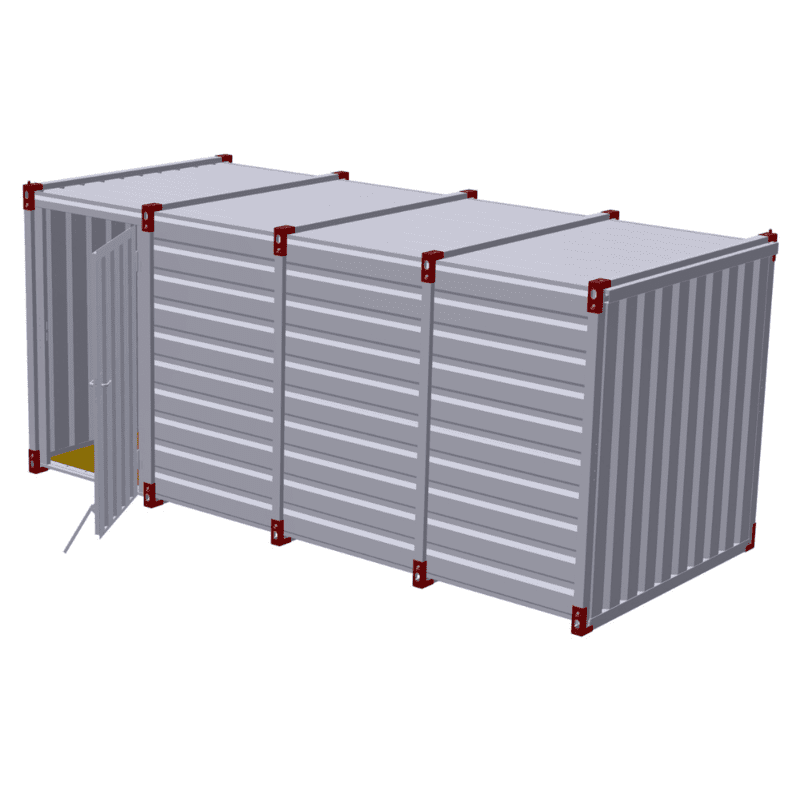 5m - one wing - side wall 5m - one wing - side wall