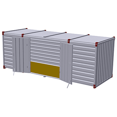 6m - double wing - side wall
