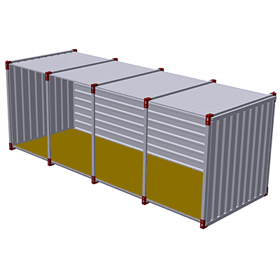 6m - universal shed